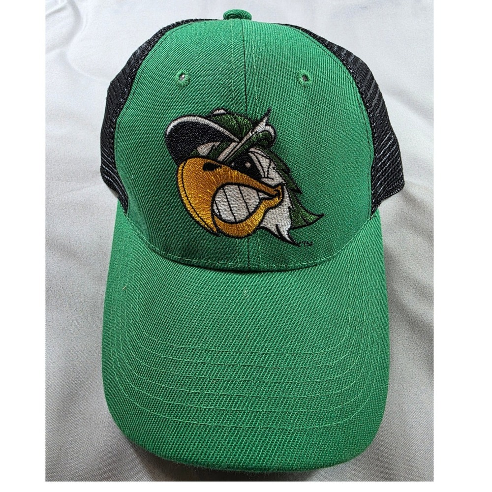Vtg South Bend Silver Hawks Minor League Trucker Hat Men OSFM Four Winds Field